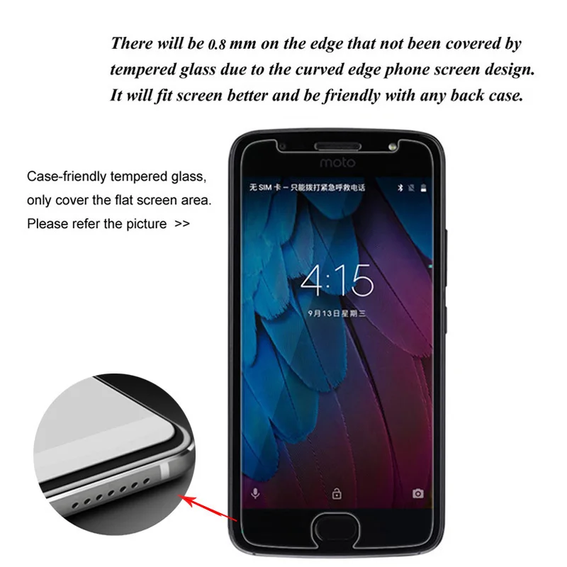 3Pcs Discounted clearance Tempered Glass For Motorola Moto X4 G6 G5 G4 G3 G8 G7 Play Plus Protector Glass Film
