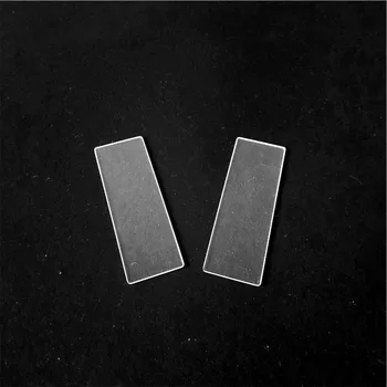 

Free shipping clear quartz glass slide 75*25*3mm fused quartz plate