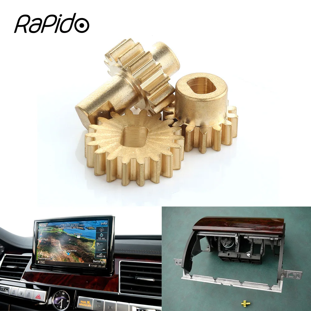 Replacement Gears Connector mmi screen repair kit for Audi A8 S8 Mechanism 4E0857273D 3 Pcs