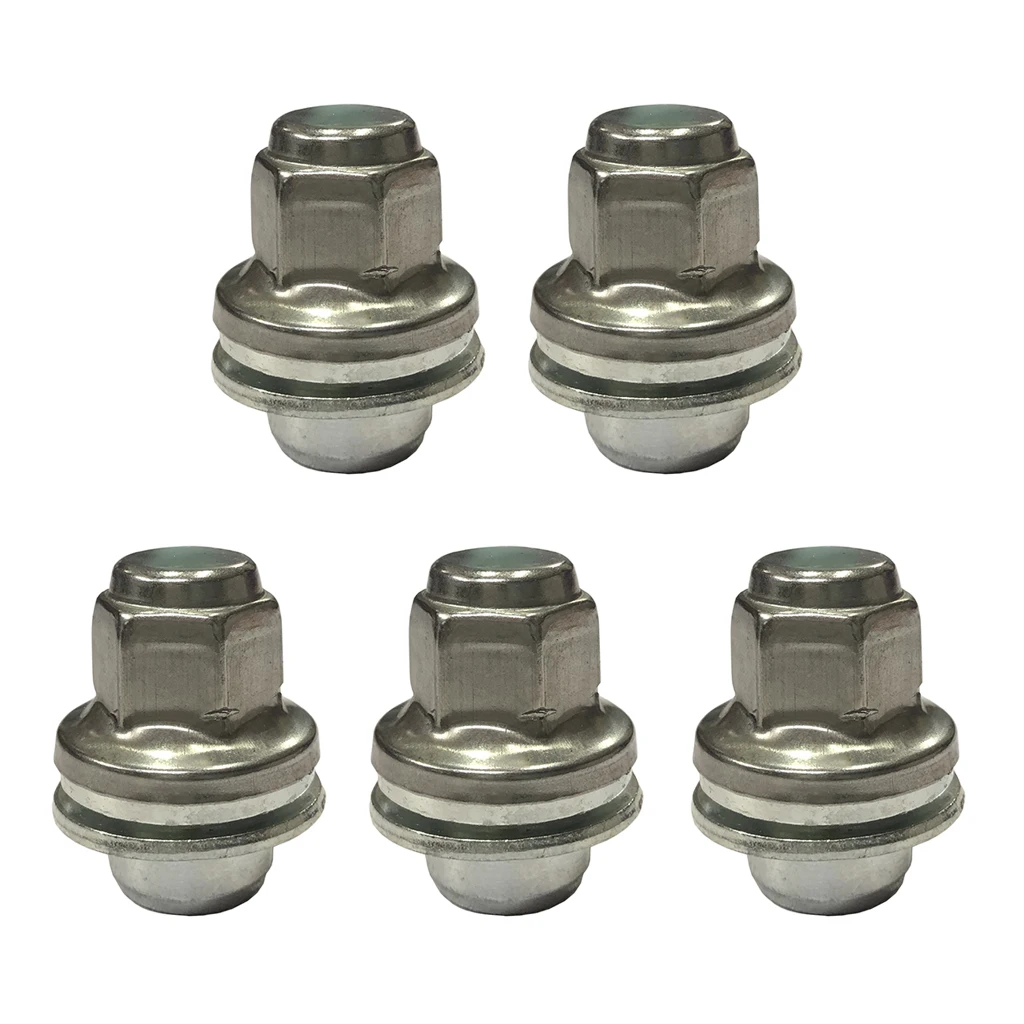 Set of 5 for Jaguar Lug Nut  S-Type X-Type XJ XJR XF C2C35294 C2C35294010