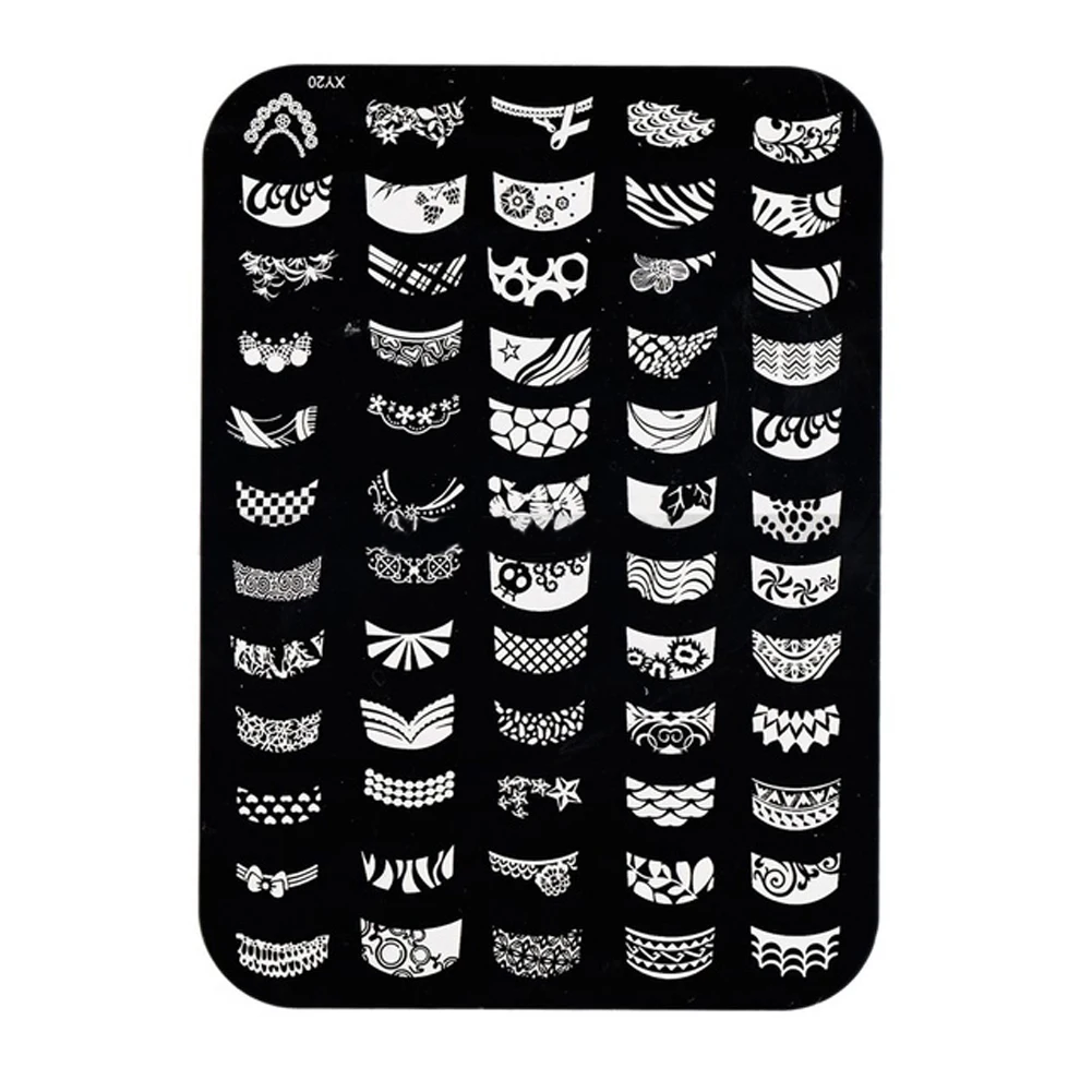 

1PC 14.5x10.5cm Professional Nail Art Decor Image Stamps Nail Stamping Printing Plate Manicure Plate