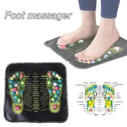 Рефлексология Walk Stone Массажная подушка для ног болеутоляющее облегчение ходьбы массажер коврик для здоровья акупрессурный коврик