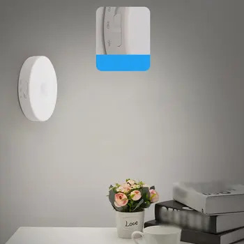 

LED Night Light PIR Intelligent Motion Sensor Nightlight LED Body Motion Rechargeable Night Lamp for Bedroom Stairs