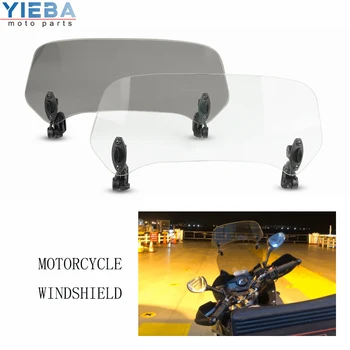 

Motorcycle accessories Risen Adjustable Windscreen Windshield Extend Air Deflector For SUZUKI GS500F SV650SF ABS Bandit 1250