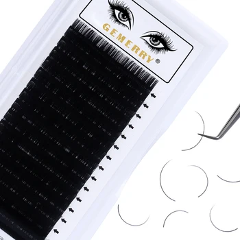 

16Rows Individual Eyelash Natural Makeup Faux Mink Eyelash professionals Classic False Eyelashes Soft Fake Lashes Extension