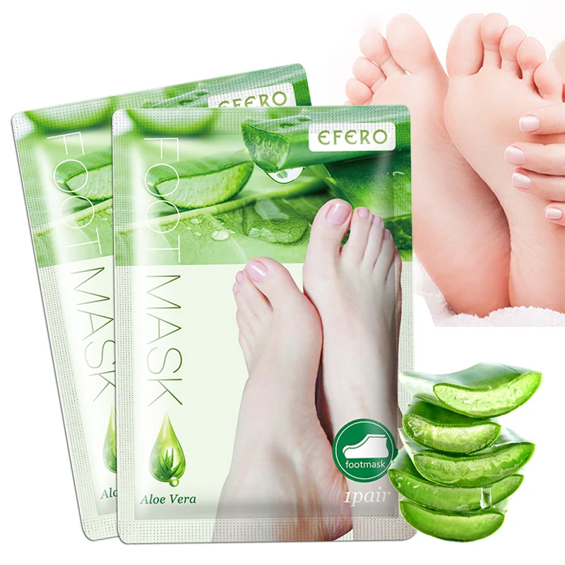 Cut Rate Renewal-Mask Foot-Mask Spa-Socks Pedicure EFERO Remove Legs Dead-Skin Aloe Smooth Peeling 16Ww8bq9