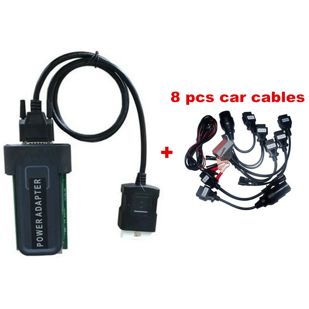 TCS CDP PRO plus VCI obd obd2 obdii сканер keygen для delphis vd ds150e cdp bluetooth автомобиля и грузовика диагностический инструмент - Цвет: no bl car cable