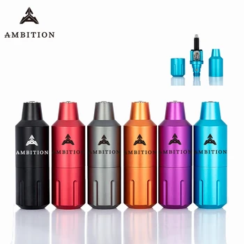 

Ambition tattoo pen machine brushless motor direct drive 34.5mm 8V10000 rpm CNC Detachable Non-slip design Custom logo