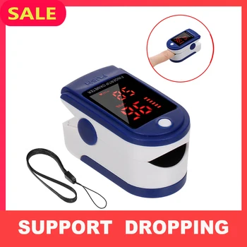 

Portable Finger Pulse Oximeter Blood Oxygen Saturation meter Fingertip Pulsoximeter SPO2 Monitor Oximetro dedo Oximeter with box