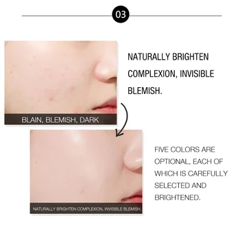 

Music Flower Powder Foundation Face Base Pressed Makeup Matte Primer Shimmer Fix Palette Concealer Contour Nude Cosmetics