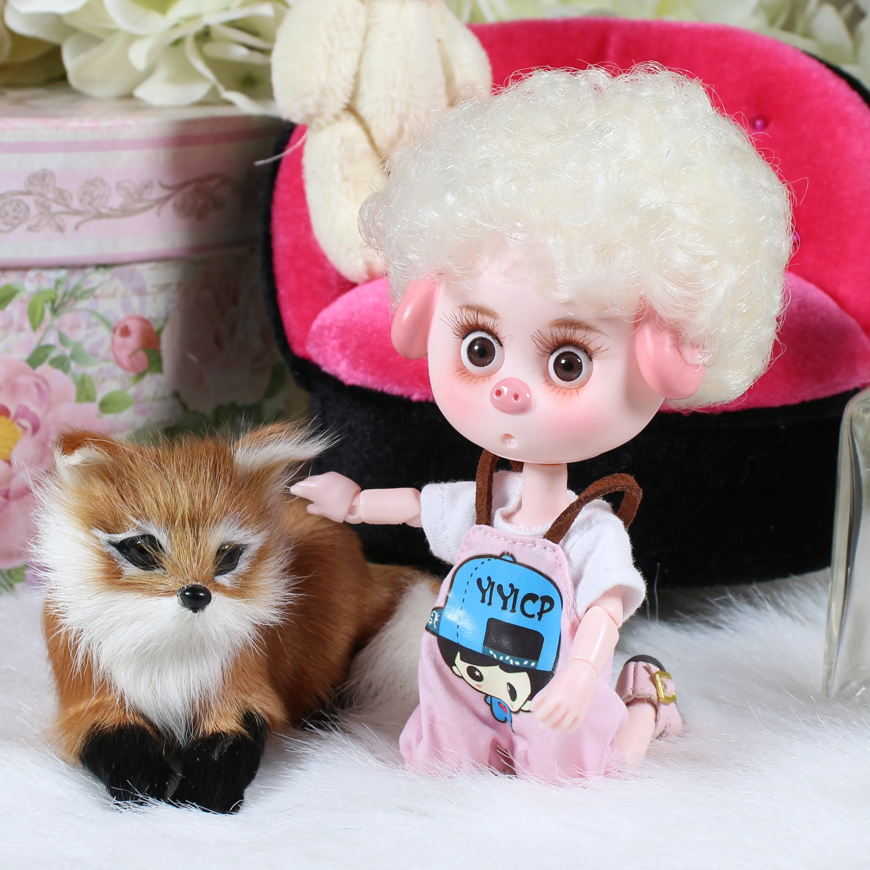 Dream Fairy 1/12 BJD кукла 26 шарнирное тело 14 см DODO свинья Серия детская Подарочная коробка набор игрушек подарок ob11
