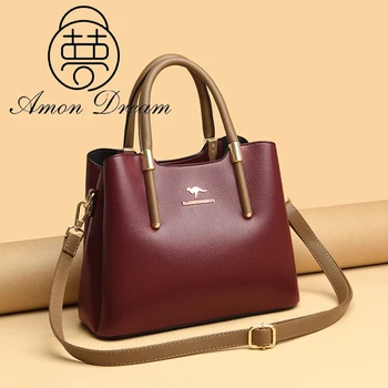 

High Quality Soft PU Leather Shoulder Handbags for Women 2020 New Luxury Handbags Women Bags Designer Messenger Bag Sac A Main