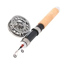 65 см Рыболовная катушка для нахлыстом, металлическое колесо с высокой ногой, Рыболовные катушки для левой руки, рыболовная катушка, колеса, комбинированная удочка для нахлыстом