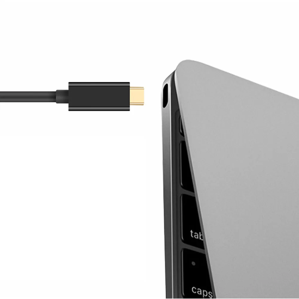 Кабель удлинитель type C для DVI USB USB3.1 4k * 2k преобразования HD 1 8 m MacBook Pro 2016 2017 Galaxy S8 Note8
