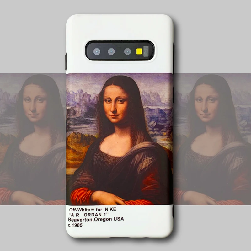 

Retro Mona Lisa Art Case For Samsung Galaxy S10 S10e S10 Plus Silicone Cover Art Pattern Thin Matte Soft TUP Glossy Phone Cases