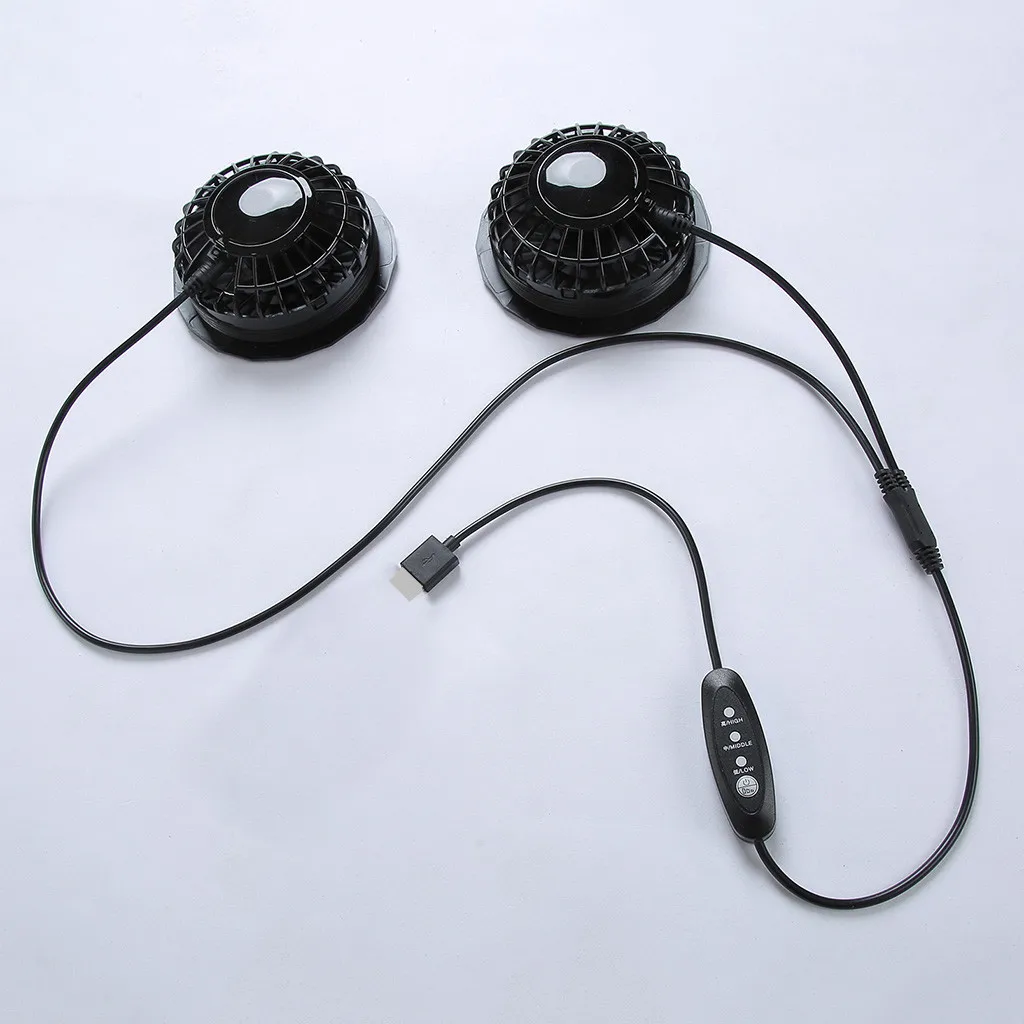 Анти-износ USB вентилятор hands free портативный usb-вентилятор Кондиционер одежда специальные аксессуары вентилятор с регулируемой скоростью угол#814g40