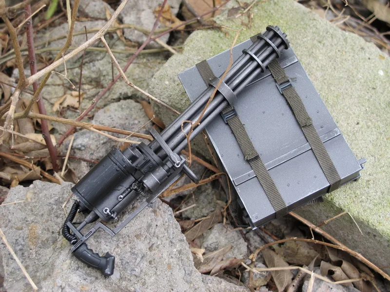 Игрушечная игрушка COOMODEL 1/6 US M134 тип машина для быстрого пожаротушения модель оружия Военная армейская игрушка аксессуар F 12 ''фигурка солдата