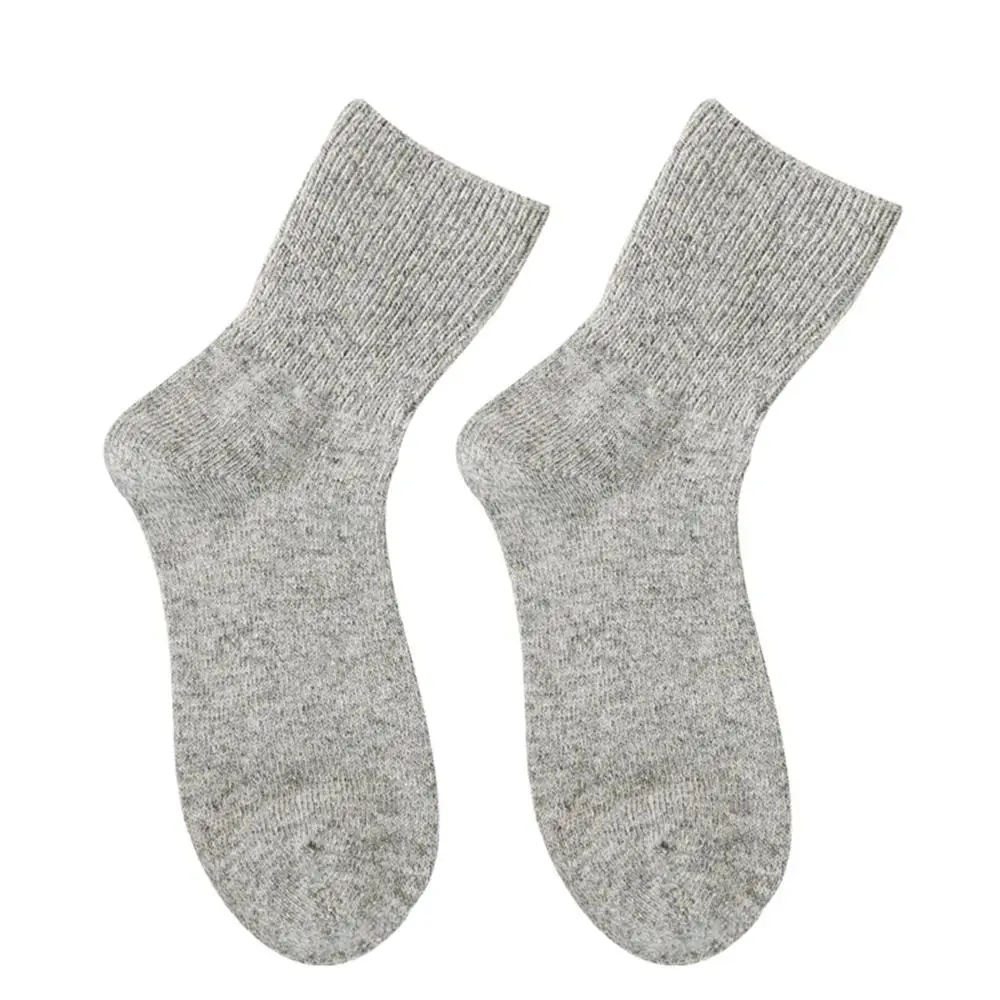 Карамелла кашемировые зимние женские носки блестящие дизайнерские короткие носки для девочек Теплые японские милые уютные носки Femme Ponozky - Цвет: gray