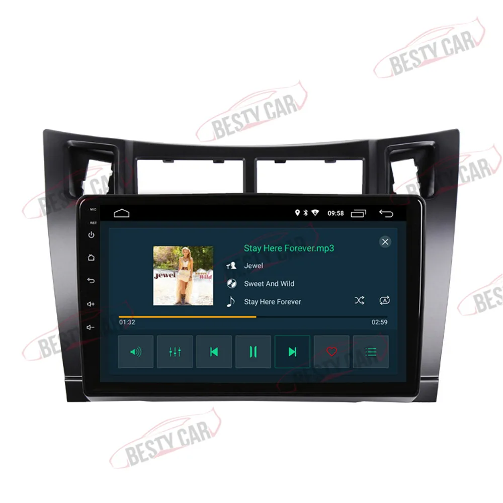Perfect 9" Android 9.0 Car Multimedia Player Stereo Radio GPS Navigation for Toyota Yaris 2008-2013 Head Unit 2.5D+IPS 4 Perfect 9" Android 9.0 Car Multimedia Player Stereo Radio GPS Navigation for Toyota Yaris 2008-2013 Head Unit 2.5D+IPS 4