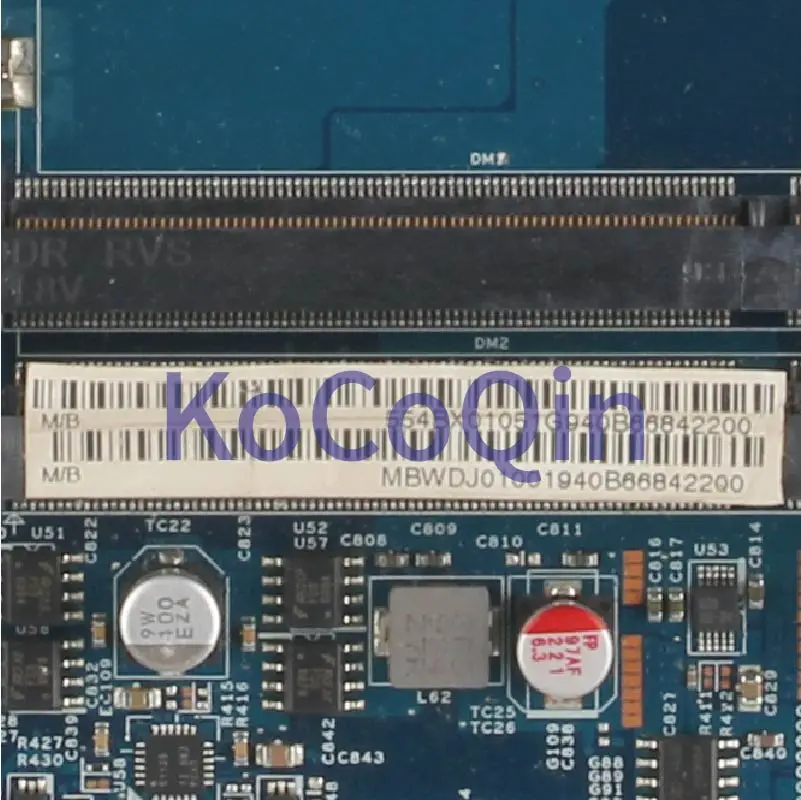 Placa-mãe do Portátil para Acer Kocoqin Gateway Mainboard 08260-1m Ddr2 Nv52 Mbwdj0100 - Imagem 4