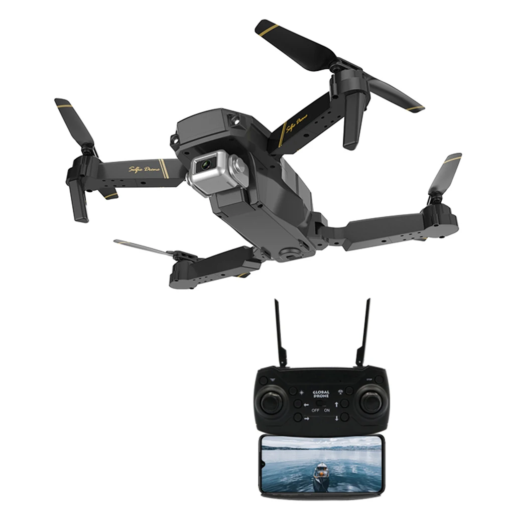 Складной ручной Дрон wifi FPV HD широкоугольная камера Квадрокоптер в режиме реального времени воздушный пульт дистанционного управления - Цвет: 1080P