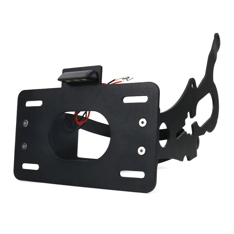 Misura Per Kawasaki Vulcan 800 Vn800 1995-2006 Eliminatore Parafango Laterale Supporto Laterale Portatarga Portatarga Laterale