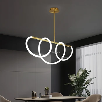 

Luxury Nordic LED Pendant Lamp Modern Decor Minimalist Pendant Lights Living Room Hanging Ceiling Lamps Light Fixtures