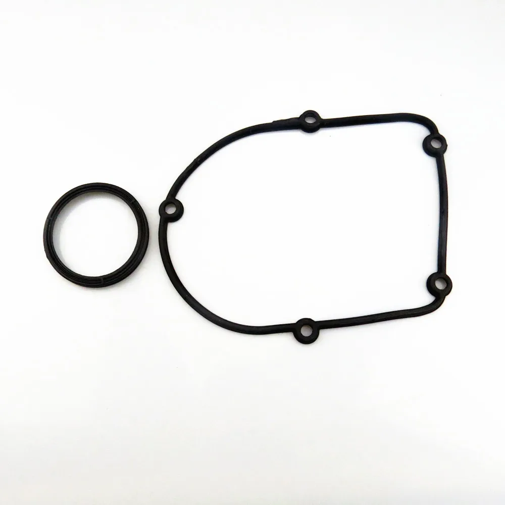 2.0T upper timing chain cover gasket and sealing kit Audi A3 A4 S4 A5 Q3 Q5 VW Jetta Passat CC 06H103483F 06H103483C rubber gasket aluminum gasket kits solenoid valve filter gasket