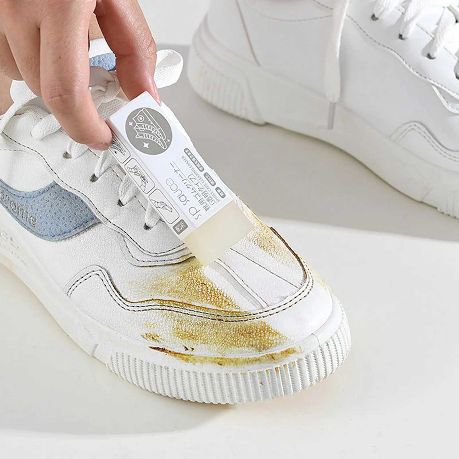 can i use magic eraser on suede shoes