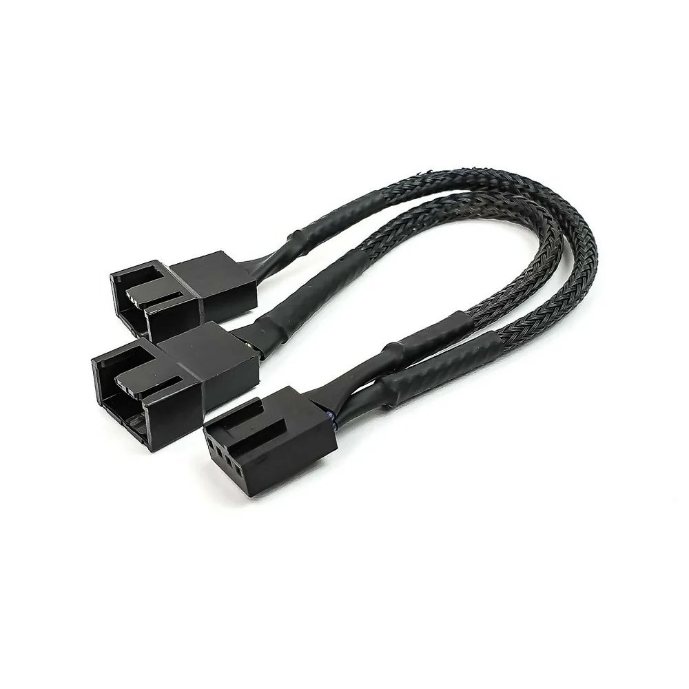 

Mainboard CPU 4 PIN Fan Extention Cables PWM 4P Adapter Cable Computer Case Mainboard 4 PIN Power Cables Connectors Fan Splitter
