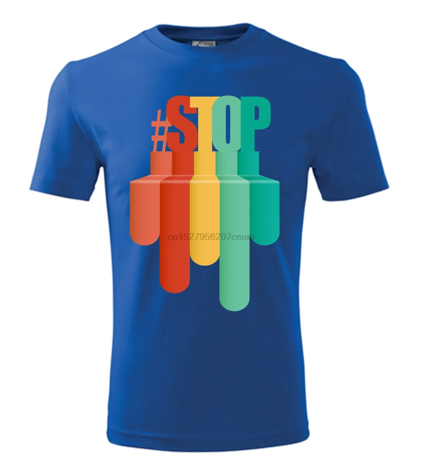

New Colour Fashion S - Xxl Colourful #Stop Hashtag Gift Men Funny T Shirt 0012(1)