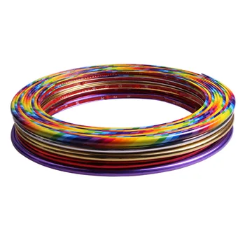 

Car Wheel Hub Trim Tire Electroplated Decorative Sticker Scuff Line Scratch-Resistant Crash Bar Protection Ring R-7036