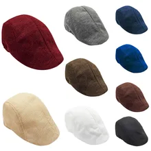 Мужские и мужские льняные береты весна/осень Новая удобная воздухопроницаемая Кепка kapelusz damski lato зимние шапки для czapka zimowa