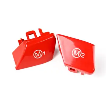 

2 Pcs/Set Vehicle Car Red Sports Steering Wheel M1 M2 Model Button For BMW 3 Series E90 E92 E93 M3 2007-2013 Car Accessory