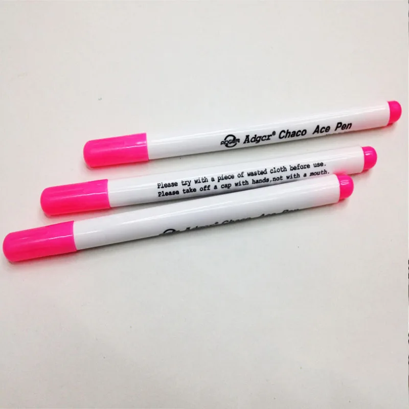 Chalk Stitch Soluble Markers Home Marking DIY Grommet Pencil Sewing Ink Disappearing Patchwork Hydrolysis Pens Fabric