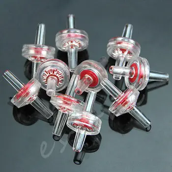 

New High quality 10pcs Aquarium Fish Tank Co2 Water Air Line Pump One Way Non-Return Check Valve