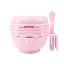 Для младенцев, пищевая добавка измельчитель ручной измельчение еды чаша для пюре Еда Миксер для еды принадлежности и инструменты набора многофункционального