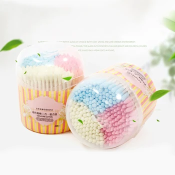 

Cotton Swab Tip Applicator Cotton Cloth,Can Clean Makeup, 480