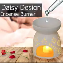 1 шт. керамический чайный светильник, ароматерапия, эфирное масло, арома лампа, диффузор, подсвечник, домашний декор, белый