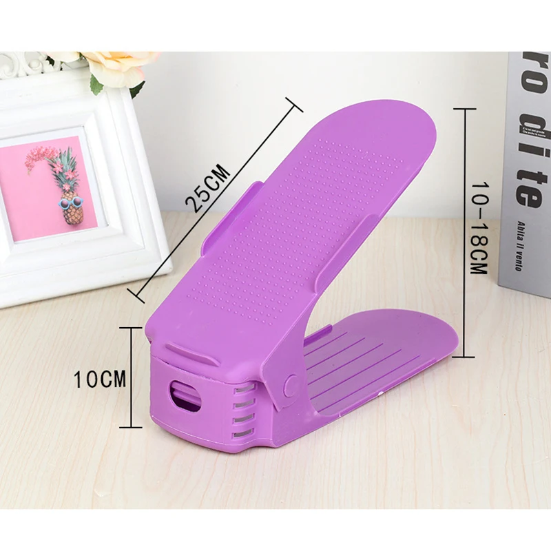 12 шт. двухслойная Регулируемая сумка для хранения обуви современная полка шкаф