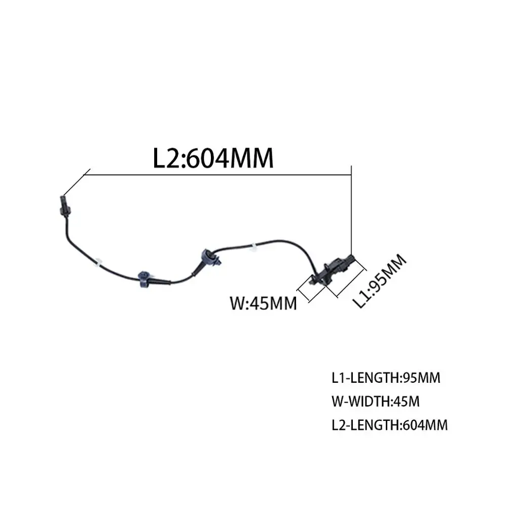 Применимый Honda Civic ABS Датчик скорости колеса/тормозной датчик линии OE: 57450-SMG-E01-с набором инструментов