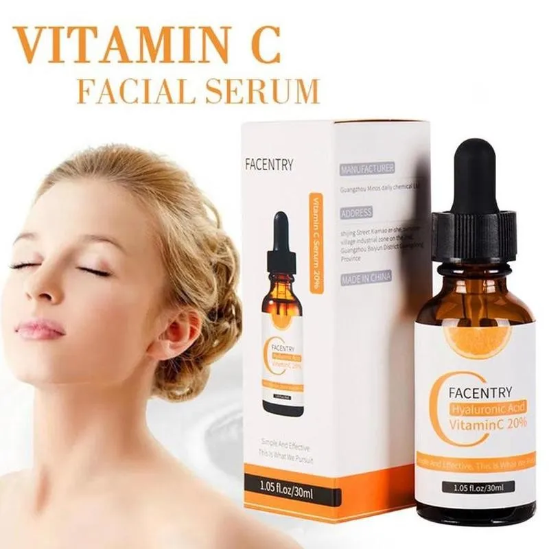 30ml Vitamin C Serum Hyalunic Acid Whitening Moisturizing Repair Vitamin Face Serum Firming Anti Wrinkle Essence Serum 30ml Vitamin C Serum Hyalunic Acid Whitening Moisturizing Repair Vitamin Face Serum Firming Anti Wrinkle Essence Serum