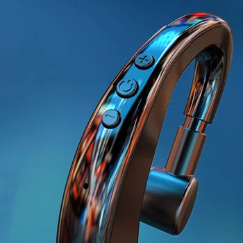 

Wireless Bluetooth 5.0 Earphones Ear Hook Sports Headset Handsfree With Microphone Business Driving Headphones Hanging Earphone