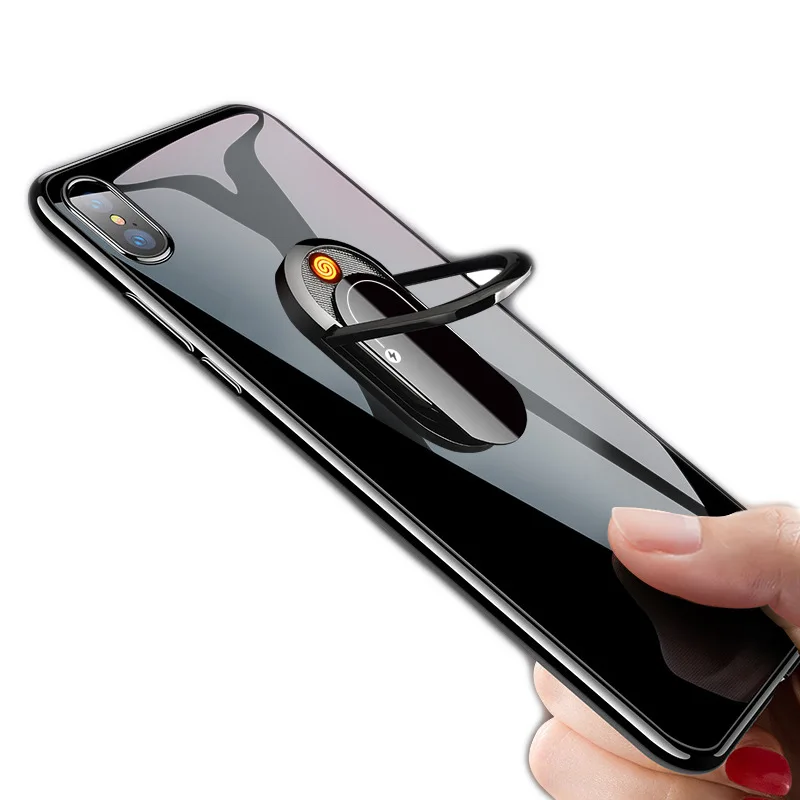 Креативная зажигалка USB зарядный кронштейн прикуриватель многофункциональный