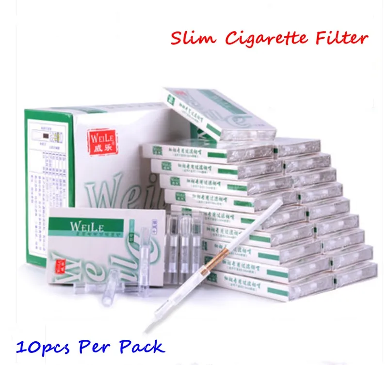 10 шт./партия Одноразовые тонкие женские фильтры для сигарет уменьшает табачная смола и никотин WL102 фильтр держатели для сигарет для леди