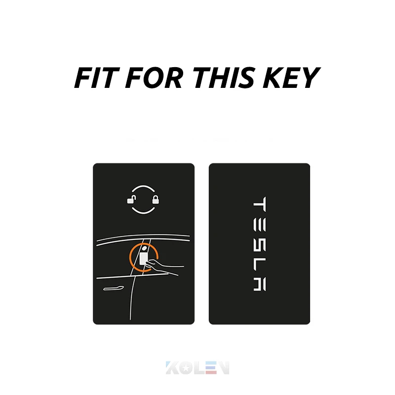 Custodia protettiva per portachiavi per auto in TPU morbido per Tesla Model 3 Card Remote Key Fob Bag Shell Clip accessori per lo Styling dell'auto - H29d15ef55b1f4820b15c11c2f04ec16c1