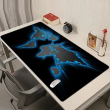 

Mousepad Cute Mouse Pad Gamer Pad on the Table World Map Computer Mat Office Carpet Desk Protector Kawaii Accessories Deskmat