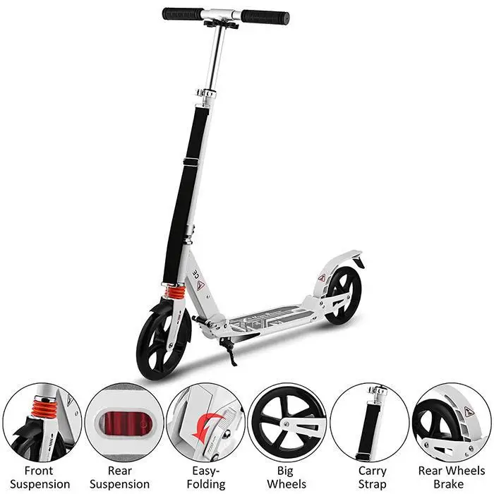 

2 Wheel Adult Scooter stunt scooter foldable hover board fat tire electric kick scooter scooter
