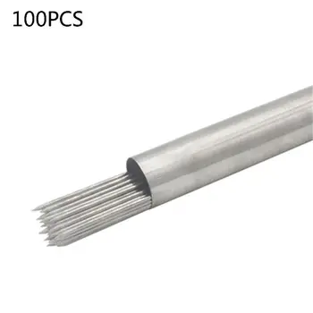 

2020 New Barbecue Skewers, 100 PCS Stainless Steel Barbecue Skewer BBQ Needle Sticks with