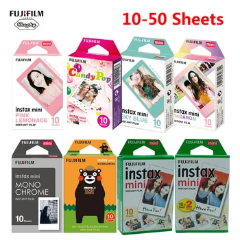 

Fuji Fujifilm Instax Mini Film Photo Frame 10-50 sheets Photo Paper For Instax Mini 9 Mini 8 Instant Mini 70 90 Film Genuine